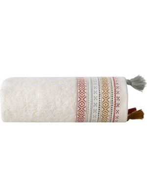 Mudo Home LAIA RENKLİ PÜSKÜLLÜ EL HAVLUSU 30X50 CM