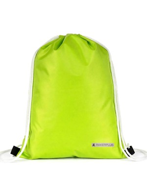 Rakerplus Fıstık Yeşili 32X45 cm Su Geçirmez Büzgülü Krampon ve Spor Çantası
