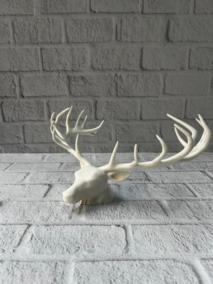 MK Beykoz 25 cm Estetik Geyik Figürü Şık Ev Ofis Dekorasyonu - KE002Q-7964G4