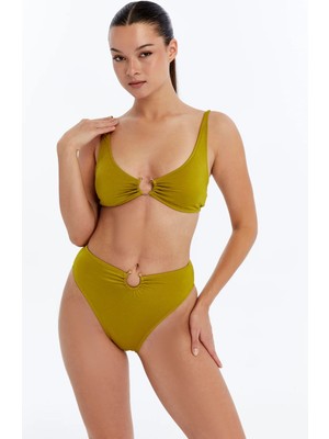 Lovely Things Crystal Bikini Alt Külot - Açık Yeşil