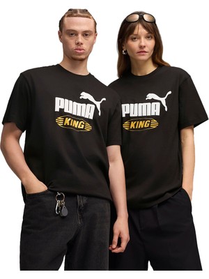 Puma Future Archive King Unisex Siyah Günlük Stil T-Shirt 63440601