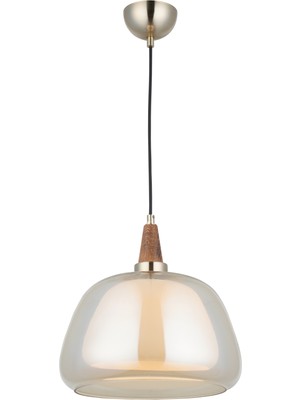 Mudo Home MIEL TEKLİ SARKIT AVİZE 30X30X128 CM