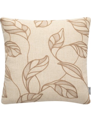 Mudo Home ALISA FLORAL KIRLENT BEJ 45X45 CM