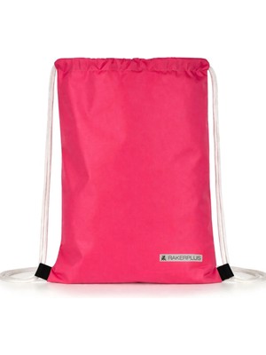 Rakerplus Fuşya 32X45 cm Su Geçirmez Büzgülü Krampon ve Spor Çantası