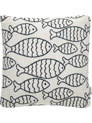 Mudo Home MARİN WAVE KIRLENT EKRU 45X45 CM