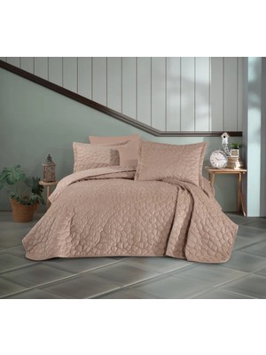 Hobby Silvana Yatak Örtüsü Seti Bej