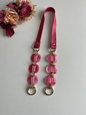 ZG Hobi Aksesuar Örgü çantalar için Suni Derili Akrilik Askı