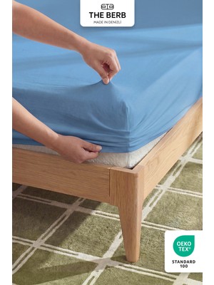 The Berb | %100 Pamuklu | Tek/çift Kişilik Lastikli Çarşaf | Penye Çarşaf | Fitted Jersey