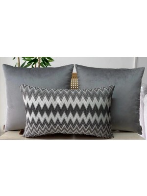 Elanora Home Dekoratif Kırlent Kılıfı,yüksek Kaliteli Dokuma Kumaş,,3’lü Set