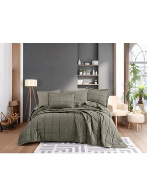 Hobby Ambiance Yatak Örtüsü Seti Yeşil