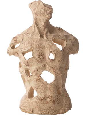 Mudo Home ABSTRACT MAN BİBLO KAHVERENGİ 10X24X36CM