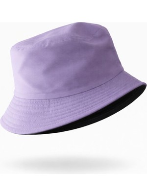 Perlotus Çift Taraflı Bucket Kova Balıkçı Şapka Unisex %100 Pamuklu Siyah Iç Astarlı Dörtmevsim Mevsim Kullanım, Geniş Siperli Güneş Koruma