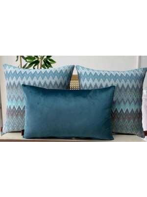 Elanora Home Dekoratif Kırlent Kılıfı,yüksek Kaliteli Dokuma Kumaş,,3’lü Set