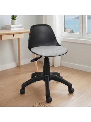 Aule Çocuk Çalışma Sandalyesi - Makyaj Masası Sandalyesi, Ders Koltuğu, Ofis Taburesi - 100 kg Taşıma Kapasitesi