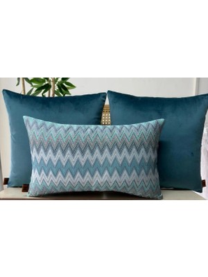 Elanora Home Dekoratif Kırlent Kılıfı,yüksek Kaliteli Dokuma Kumaş,,3’lü Set