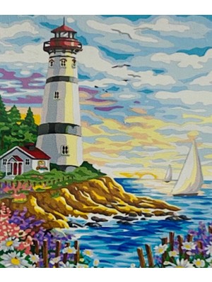 Elegantshop 5d Yapışan Boncuk Mozaik Tablo 40*50 cm H5X30