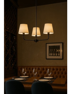 Longing Illustre Sarkıt Lamba-Avize - Modern Endüstriyel Mufak Hol Cafe Salon Avize