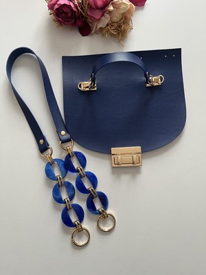 ZG Hobi Aksesuar Örgü Çantalar Için Akrilik Askı ve Kapak Seti