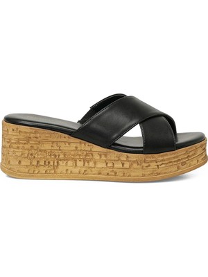 Butigo 26S-379 6fx Siyah Kadın Terlik