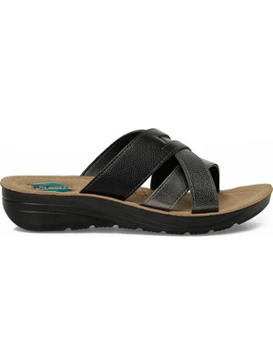 Polaris 409003.Z6FX Siyah Kadın Terlik