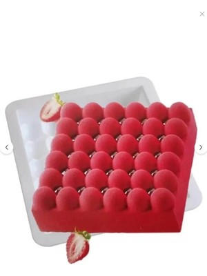 Tinky Winky Bubble Silikon Mousse Pasta Kalıbı – Profesyonel Fransız Tatlı Kalıbı