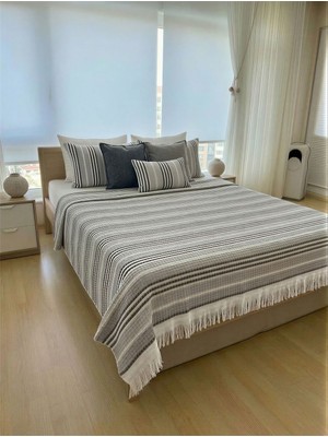 Pike Tek Kişilik ( 170X210 ) Waffle Desenli Yatak Örtüsü