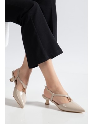 Suins Shoes Suins Farel Model Kadın Mini Topuklu Ayakkabı