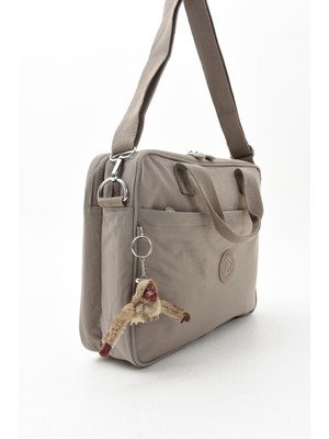 Sanmorris 3027 Unisex Krinkıl Suya Dayanıklı Laptop Bölmeli Evrak ve Laptop Çantası