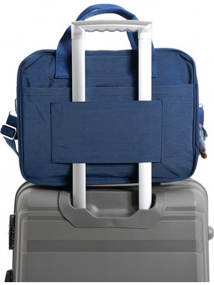 Sanmorris 3027 Unisex Krinkıl Suya Dayanıklı Laptop Bölmeli Evrak ve Laptop Çantası