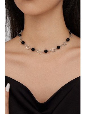 Trend Collection Yıldız Detaylı Inci Kolye – Minimal Zarif Kadın Kolye