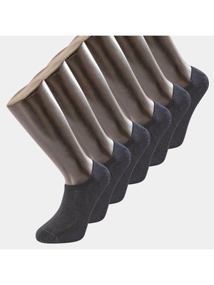 Türen Erkek Düz Sneakers Çorap 6'li Paket 9004/LACIVERT
