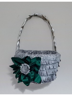 Ceyyiz Güz Gülleri Dekoratif Çok Amaçlı Sepet