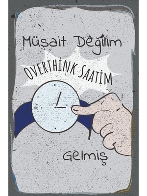 tp Retro Vintage 5 mm Ahşap Üzerine Müsait Değilim Temalı Poster Tablo 20X30 cm