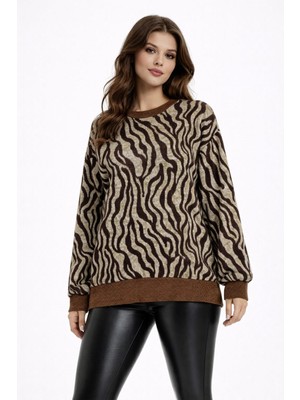 Wearon Kadın Yumoş Sıfıryaka Sweatshirt BGL-ST05316
