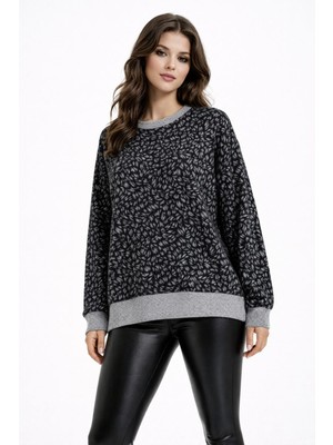 Wearon Kadın Yumoş Sıfıryaka Sweatshirt BGL-ST05318