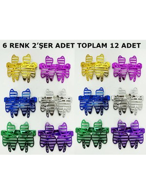 Vegas Casino Kupa Sinek Temalı Parti Gözlüğü 6 Renk 12 Adet ARLSTRTCH-YNT3256