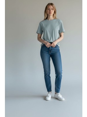 Nikitas DESIGN%100PAMUK Yuvarlak Yaka T-Shirt