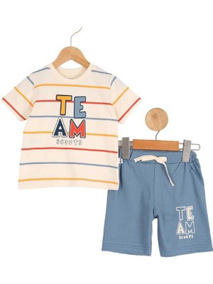 Efemkids 2/5 Yaş Erkek Çocuk Takım Tisört+Şort Çocuk Takım