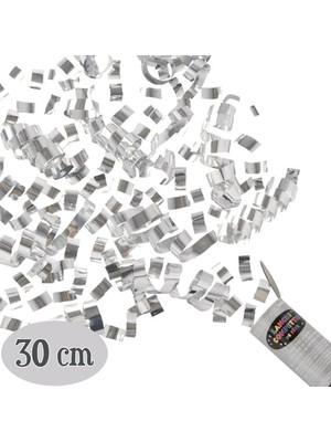 Gümüş Renk Konfeti 30 cm ARLSTRTCH-YNT3256