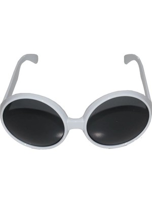 80 Li Yıllar Beyaz Renk Nostalji Yeşilçam Parti Gözlüğü ARLSTRTCH-MPA3256