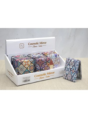 Taşlı El Aynası Dikdörtgen Kalın ALK3747 ARLSTRTCH-YNT3256