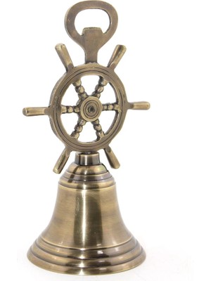 Pirinç Dümenli El Çanı NI5614 ARLSTRTCH-YNT3256