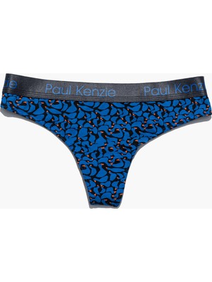 Paul Kenzie Desenli Kadın String Külot - Goose