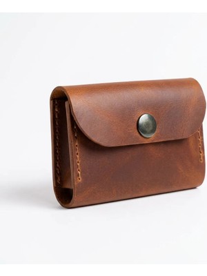 Deri Sepeti Terra Minimal Kartlık Hakiki Deri