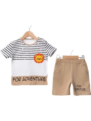 Efemkids 6/24 Ay Erkek Şort&kapri Takım 2' Li Bebek Takım