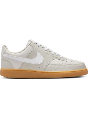 Nike Court Vision Low Beyaz Kadın Günlük Ayakkabı - Rahat Taban Sneaker