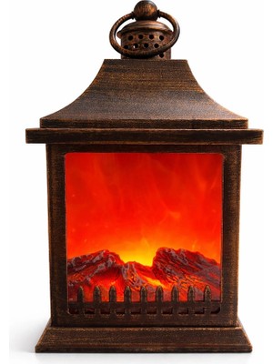 Magicool Dekoratif Ledli Şömine Lamba ALK4595
