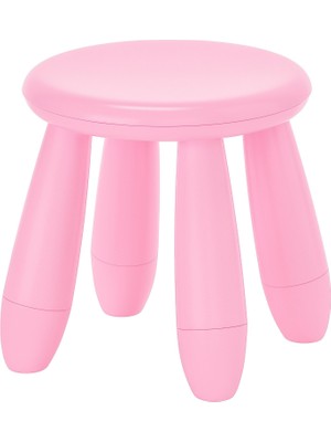 IKEA Mammut Pembe Çocuk Taburesi