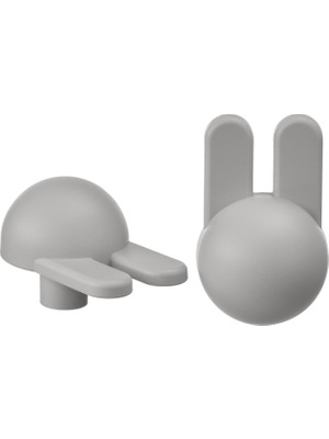 IKEA Grejsımojs Açık Gri Topuz