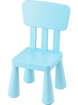 IKEA Mammut Açık Mavi Çocuk Sandalyesi